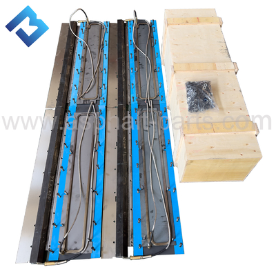 کیفیت بالا AB500-2TV پایه صفحه برقی برای آشپزخانه Asphalt Paver 2051692 مواد کیت صفحه برقی NM400 Hardox400