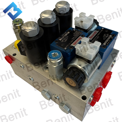 ABG بلوک دریچه هیدرولیک VOLVO کنترل خراش های چپ و راست و لرزش VOE12783257 برای قطعات جاوا Asphalt Paver