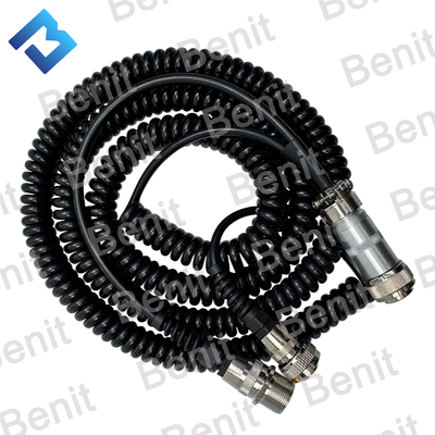 VOLVO مدل ماشین BENIT کابل هلیکس با سه مفصل برای کنترل کننده دیجیتال Asphalt Paver VOE 80863376 نام بخش سنسور فوق صوت
