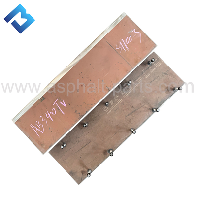 هموارکننده  AB340TV VSS کیت پایه اسکرید 2069225 | مجموعه صفحه اسکرید و صفحه آهنی OEM برای هموارکننده‌های آسفالت | قطعات فرسایشی جایگزین با دوام بالا برای ساخت جاده