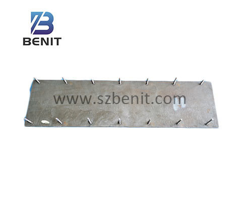 Asphalt paver spare accessories BF800C 1.5M *400 NM400 S600 screed plate for bomag