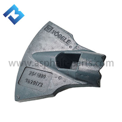 Anti Aggregation  Paver Parts 2030745 Auger Blade Gray Color
