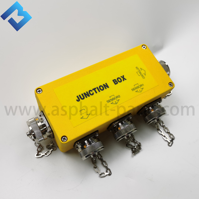 S1600/S1800/S1900 سیستم تسطیح آسفالتی سیستم تراز الکتریکی جعبه اتصال زرد