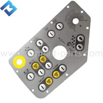 S1800/S1900/S2100 قطعات یدکی آسفالت سنگفرش اصلی فیلم پنل دکمه ای کنسول