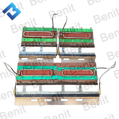 AB220-3TV کیت صفحه ی پیچ خورده 2436327 صفحه ی آهن پیچ خورده ی اساسی برای قطعات یدکی از بلوک های آسفالت