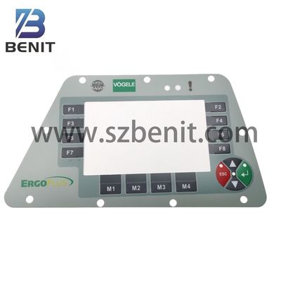 VGL Plus Paste Control Panel Sticker Main Console Button Panel Film برای قطعات سنگ شکن آسفالت