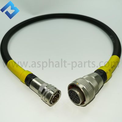 Asphalt paver parts SD2500  1M  12 pin 14 cores CAN 4812018044 side control box connecting cable