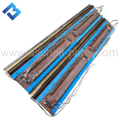 کیفیت بالا VB78 بسته بندی اسکریلی پایه اجاق گاز برای آسفالت سنگ شکن مواد بسته بندی صفحه اسکریلی NM400 H450450
