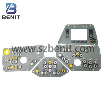 VGL Plus Paste Control Panel Sticker Main Console Button Panel Film برای قطعات سنگ شکن آسفالت