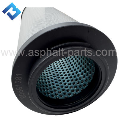 RM80681281/1298528 عنصر فیلتر روغن هیدرولیک سیستم هیدرولیک Asphalt Paver برای P7820 ساخت جاده با کیفیت بالا