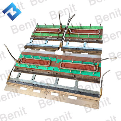 AB220-3TV کیت صفحه ی پیچ خورده 2436327 صفحه ی آهن پیچ خورده ی اساسی برای قطعات یدکی از بلوک های آسفالت