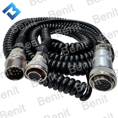مدل ماشین BENIT هلیکس کابل با سه مفصل برای کنترلگر دیجیتال Asphalt Paver VOE 80863376