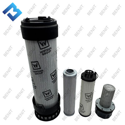 کیت تعمیر و نگهداری فیلتر روغن هیدرولیک با کیفیت بالا WX3156616 برای ماشین آسیاب W210