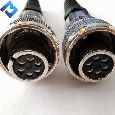 سیستم تراز سنگ شکن اسفالتی دانمارک 6-سوراخ CAN پلاگین کابل سنجش پرتو متعادل